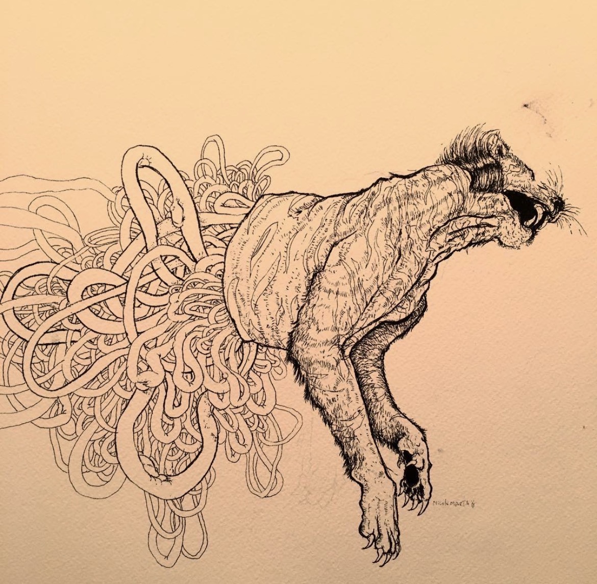 Featured artwork by Nicole Marta